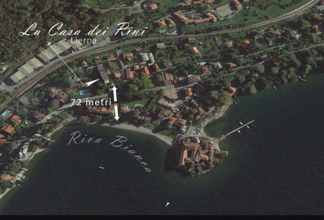 La Casa Dei Pini Apartamento Lierna Exterior foto